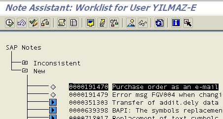 sap notes|sap note table.